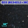 D33 J013415.5+302942.3