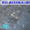 D33 J013336.4+303645.7