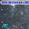 D33 J013414.9+303612.8