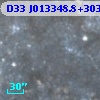 D33 J013348.8+303449.8