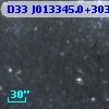 D33 J013345.0+303001.3