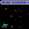 MSX6C G359.5035-00.1073