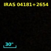 NAME IRAS 04181+2654A