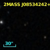 2MASS J08534242+7700493