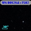 WN B0828.6+7502