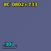 8C 0802+733