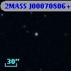 2MASS J00070806+2823453
