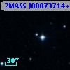 2MASS J00073714+2758570