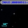 2MASS J00080911+2745276