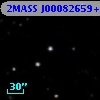 2MASS J00082659+2734464