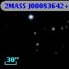 2MASS J00083642+2727525