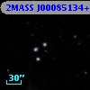 2MASS J00085134+2602484