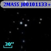 2MASS J00101133+2613255
