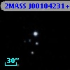 2MASS J00104231+2602307