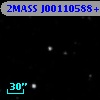 2MASS J00110588+2552455