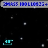 2MASS J00110825+2558286