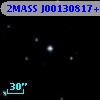 2MASS J00130817+2546236