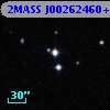 2MASS J00262460+0337412
