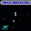 2MASS J00393298+4136535
