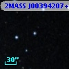 2MASS J00394207+4111430