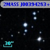 2MASS J00394283+4126556