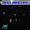 2MASS J00423356+4032522