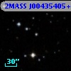 2MASS J00435405+4017262