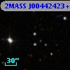 2MASS J00442423+4046443