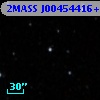 2MASS J00454416+4051419