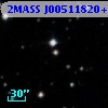 2MASS J00511820+4738269