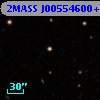 2MASS J00554600+3019546