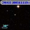 2MASS J00561119+3017311
