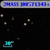 2MASS J00571343+3011028