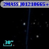 2MASS J01210665+0330255