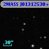 2MASS J01312530+3013374