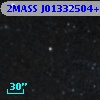 2MASS J01332504+3054022