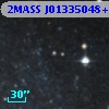 2MASS J01335048+3054442