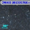 2MASS J01335766+3052303