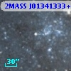 2MASS J01341333+3046282