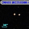 2MASS J02251500-0113401