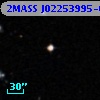2MASS J02253995-0035136