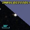2MASS J02255501-0040085