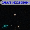 2MASS J02280509-0051269