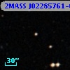 2MASS J02285761-0051307