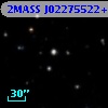 2MASS J02275522+3705363