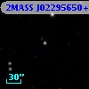 2MASS J02295650+3718230