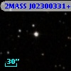 2MASS J02300331+3753276