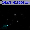 2MASS J02300611+3649409
