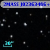 2MASS J02363486+3734377