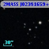 2MASS J02381659+3916376